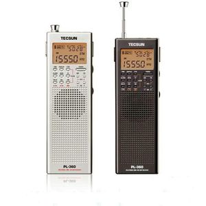 Радио Оригинал Tecsun Pl 360 Портативное цифровое радио Usb Am FM Карманный радиоприемник Коротковолновый Pll Dsp Etm Sw Mw Lw Приемник Pl360 Новый