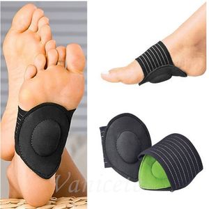 Cushioned Foot pads Plantar Arch Heel Aid Feet Cushion Sleeve Pad Support Orthopedic Insoles Pain Relief Shock Orthotic for home shoes LT755