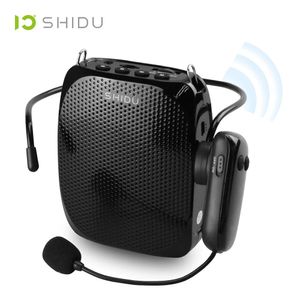 Lautsprecher SHIDU S615 Ultra Wireless Sprachverstärker Tragbarer UHF-Mini-Audio-Lautsprecher USB-Lautsprecher für Lehrer Tourist Yogalehrer
