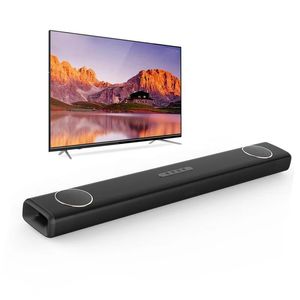 Динамики SoundBar для телевизора 2.1-канальный со встроенным сабвуфером Беспроводной динамик Bluetooth 5.0 для домашнего кинотеатра с дистанционным управлением Оптический вход HDMI