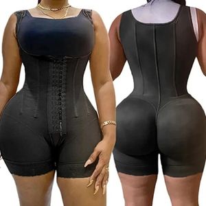 High Compression Body Shapewear Women Fajas Colombianas Corrective Girdle Tummy Control Post Liposuction BBL Slimming Waist Belt 240116