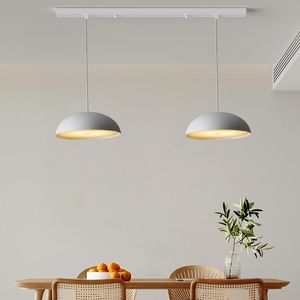 Yemek masası çalışması için LED kolye ışığı kahve dükkanı ev dekor restoranı ayarlanabilir hareketli rocker kol pist asılı ışık