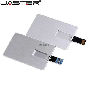 USB Flash Driving Jaster USB Flash Driving 4GB 8GB 16GB 32GB 64GB Metal Pen Drive Business Hediyesi USB Stick Card Dizüstü bilgisayar için ücretsiz özel