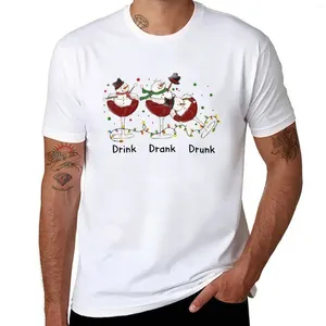 Erkek polos içecek içti sarhoş tshirt şarap aşığı hediyesi Noel sweatshirt komik tatil gömlek parti kaput tişört