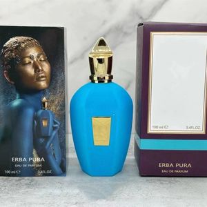 Xerjoff opera coro soprano erba pura açık mavi edp parfüm lüksler tasarımcı Köln 100ml kadınlar için bayan kızlar erkekler parfum sprey eau de parfum 3.4fl oz hızlı nakliye