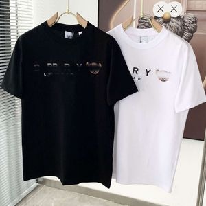 Lüks Erkek Tasarımcı T Shirt Toptan Giyim Mektubu Baskılı Gömlekler Kısa Kollu Moda Marka Tasarımcısı Top Tees Büyük Lady's Sweater Asya Boyutu S-4XL Toptan