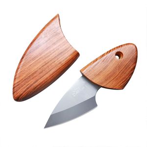 Küçük yağ yunus bıçak araba taşınabilir bıçak ağ kırmızı cep oyun çay bıçağı meyve bıçağı