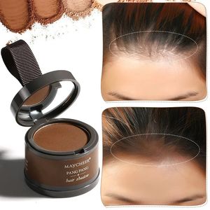 Hairline Shadow Powder Hair Chalk Hair Fluffy Powder Instantly Black Root Cover Up Modified Hair Edge Filled Forehead Hairline 240116