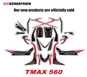 Ksharpskin Motosiklet 3D Jel Kaplama Çıkartma Koruyucu Numara Yamaha Tmax560 Tmax için Moto Çıkartma Kiti 560693570