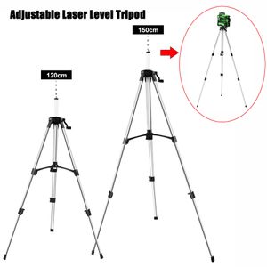 Laser Level Tripod Adjustable Height Thicken Aluminum Tripod Stand For Self leveling 1.2/1.5m