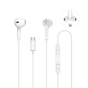 Kulaklıklar Samsung/Google/Xiaomi/Huawei/iPad/iPad/Sony için Mikrofon Stereo Kulaklıklı Orijinal Glazata Kablolu Bas kulaklık Typec Jack