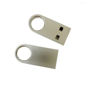 Польза для вечеринки, 10 шт., металлический мини-USB-корпус, они подходят для вспышки MUDP, корпус из цинкового сплава без чипа памяти, можно сделать логотип