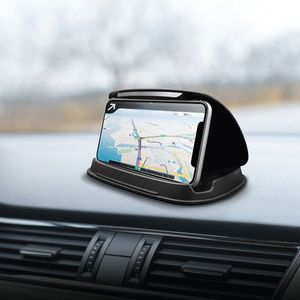 New best-selling car phone dashboard, center console bracket, silicone anti slip mat, bottom seat, car navigation device, creative buckle type GPS