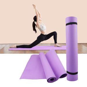 4mm kalınlığında Eva Yoga Paspasları Anti-Slip Sport Fitness Mat Battaniyesi Egzersiz Yoga ve Pilates Jimnastik Mat Fitness Ekipmanları