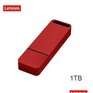 Usb Flash Drives Len Pen Drive 2Tb High Speed Memory Metal Pendrive 1Tb 512Gb 256Gb Storage Device U Disk For Drop Delivery Computers Dhzag