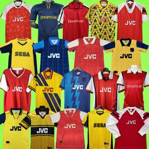 Arsenal Retro futbol jerseys Vintage futbol gömleği BERGKAMP HENRY REYES GİLBERTO COLE 71 79 82 83 86 88 89 90 91 92 93 94 95 96 97 98 99 00 02 03 04 05 06 07