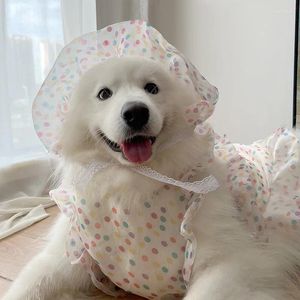 Köpek Giyim Giysileri Kaçar Anti Kayıp Orta ve Büyük Köpekler Labrador Samoyed Husky Yan Çoban Shiba Hat