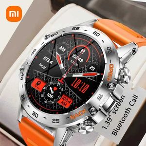 Orologi intelligenti Xiaomi 1.39 Chiamata Bluetooth Smart Watch Uomo Sport all'aria aperta Fitness Monitoraggio della salute della frequenza cardiaca Smartwatch per telefono Android IOS