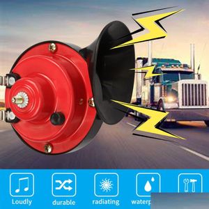 Vehicles Accessories 300Db Super Train Horn For Trucks Suv Car-Boat Motorcycles 12V Vehicle Universal Drop Delivery Automobiles Dhhwr