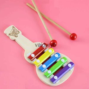 Tastiere Pianoforte 1 pz Giocattoli per bambini Giocattoli per bambini Legno 5 note Xilofono Giocattoli musicali Giocattoli educativi Regalo per ragazze Ragazzi e genitorivaiduryb