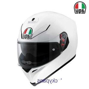 Motorcycle Helmets Defective Agv K5 Dual Lens Full Helmet For Men And Womens Universal Riding Anti Drop Safety 2Zxo Delivery Automobil Dh6Gi