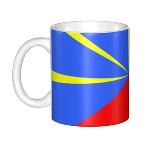 Kupalar özelleştirilmiş bir yeniden birleşme bayrağı kupa diy seramik çay süt kahve fincanı