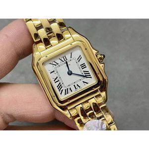 Womenwatch designer ouro panthere relógio feminino 1 1 5a movimento de quartzo suíço de alta qualidade orologio diamante uhren 22mm/27mm original grosso 6mm caixa de relógio vcp8