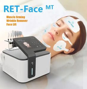 Máquina portátil de redução de rugas, pe face, ems, rf, pe, levantamento facial, para spa, salão de beleza