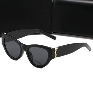 Lunettes de soleil classiques de marque de luxe de styliste pour femmes, lunettes œil-de-chat, feuille de photo de rue pour hommes, lunettes de soleil de protection UV400