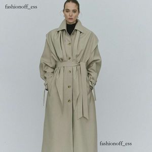 The Row Designer Women Outerwear Luxury Trench Short New Spring outono British Trench Coat Suit