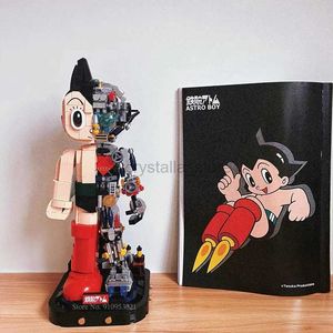 Блоки Мультфильм Фигурка Astro Boy Строительные блоки Кирпичи Игрушки Подвижные куклы Коллекционные модели Игрушки День рождения Мальчики Девочки Подарок 32 см 240120