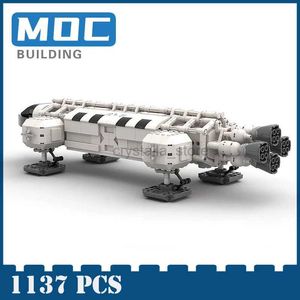 Blocks Space 1999 Eagle Shuttle Space Series Wars MOC Model Bricks Building Block Diy Assemble Toys For Children Gifts 240120