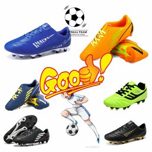 Sapatos de venda de sangue quente masculino, botas de futebol quentes de futebol embrulhado na almofada de ar absorção de choque e anti -Slip 93