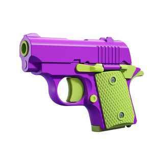 1911 3D Printed Small Pistol Fidget Toys Stress Relief Pistol Toy for Adults Relieving ADHD Anxiety Toys for Friends Kids Gifts Can Not Shoot 3033