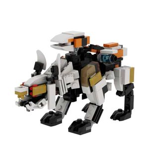 Bloklar Gobricks MOC Scorcher Horizon Zero Dawn Bricks Set Oyun Serisi Horizons Dinozor Watcher Robot Yapı Blon Oyuncakları Hediye için 240120