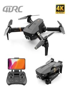 Drone V4 RC Drone WiFi FPV Canlı Video 4K HD Geniş Açılı Kamera Katlanabilir Yükseklik Dayanıklı RC5858734