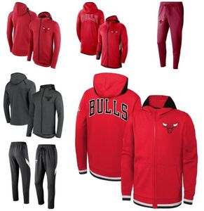 Erkek Basketbol Ceketleri Zach Lavine DeMar DeRozan Lonzo Ball Showtime Therma Flex Performans Fullzip Eğitim Hoodie6065670