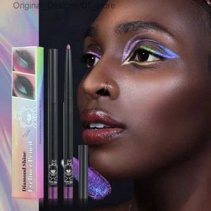 Подводка для глаз 8 цветов Chamele Change Dragon Eye Liner Pen Stick Косплей Party Club Shine Sparkle Maquiagem 3D Различные углы Водонепроницаемость Q240122