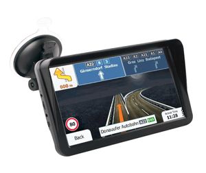 Bluetooth AVIN FM 8GB Güneş Gölgesi ile 9 Şifet İnç Araba Kamyonu GPS Navigasyon Vizör Kapak Fakültesi GPS Navigator4856873