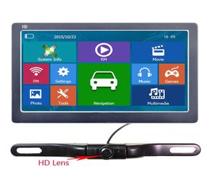7 inç Araba GPS Navigator HD 800480 LCD Dokunmatik Ekran Bluetooth Avin Kamyonu Kablosuz Yedek Kamera Sistemi 8694607