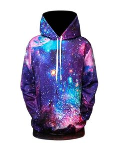 MEN039S Hoodies Sweatshirts Moletom Com Capuz Uzay Galaxy 3D Roupas de Marca Masculina E Feminina Impresso Jaqueta Esportiva1731772