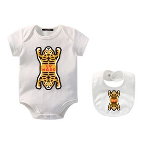 Aylar Bebek Giysileri Bebek Tasarımcı% 100 Pamuklu Kaldırıcılar Çocuk Giyim Bebek Kız Onesies Erkek Bebek Körfezi Tulum Çocukları Lüks Romper Esskids-6 CXD2401223