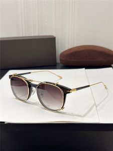 Новый модный дизайн, круглые солнцезащитные очки «кошачий глаз», 5644, ацетатная оправа, съемные линзы, простой и популярный стиль, универсальные защитные очки для улицы UV400