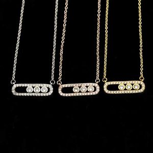 Kolye Kolyeler Arap tarzı kristal boncuk kolye kolye kadınlar için zarif düğün mücevher paslanmaz çelik altın kaplama oval kolyeler üzerinde 3 nokta yq240124