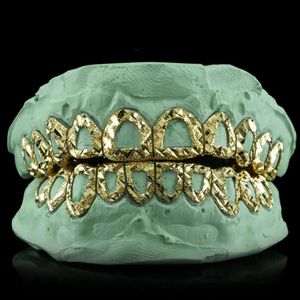 Moda Takı Dişleri Erkekler İçin Grillz 8'de 8 Kalıcı Kesim 925 Gümüş Özel Buzlu Çıkış Moissanit Izgara
