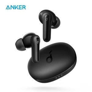 Cep Telefonu Kulaklıklar Soundcore By Anker Life P2 Mini Gerçek Kablosuz Kulaklıklar Bluetooth Kulaklıklar Büyük Bas Bluetooth ile TWS 5.2 32H Oyun Süresi J240123