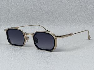 Новые модные квадратные солнцезащитные очки Samuel Metal Rectangulaire Prage Simple и элегантный стиль высококачественных защитных очков UV400 UV400