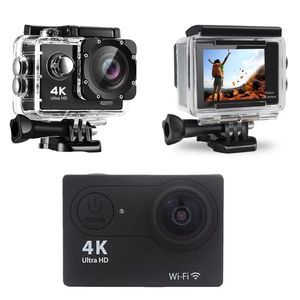 Экшн-камера 4K, 1080P/30FPS, Wi-Fi, 2,0 дюйма, 170D, подводная водонепроницаемая камера для записи видео на шлем, спортивные камеры, уличная мини-камера
