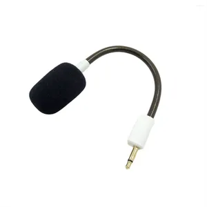 Mikrofonlar Blackshark V2 Pro SE Kablosuz Oyun Kulaklığı için Mikrofon Değiştirme 3.5mm Çıkarılabilir Mikrofon Beyaz