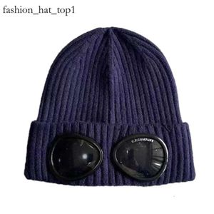 CP Şirket Şapkaları Moda Tasarımcısı Erkekler Kadın Bonnet CP Resmi Web Sitesi 1: 1 Yüksek Kaliteli Örme Şapka İnce Merino Yün Goggle Stones Island Beanie Cp Comapny 463